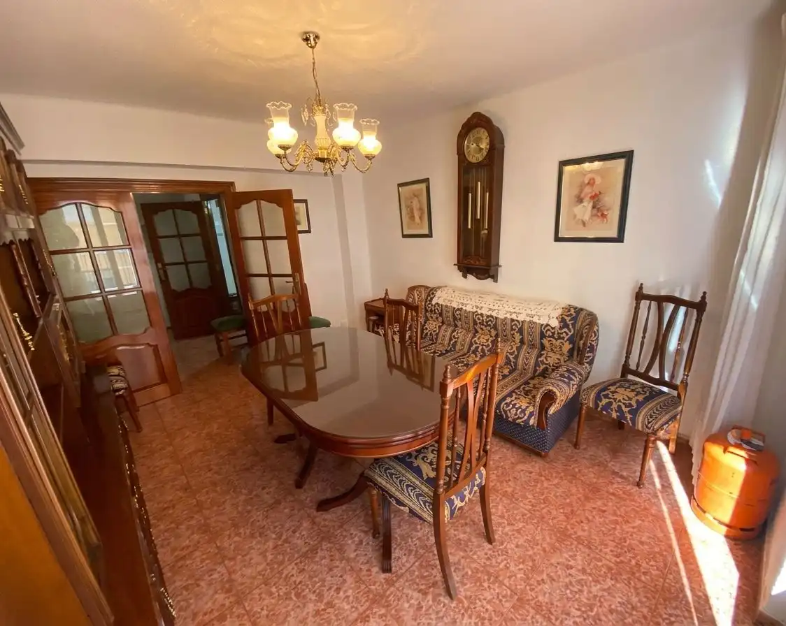 Dining room of Flat for sale in Granada  with Furnished and Balcony