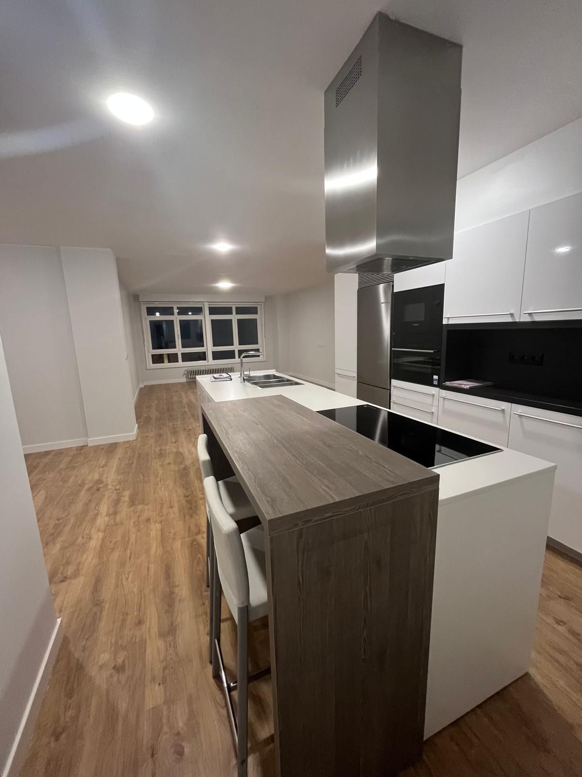 Kitchen of Flat for sale in A Coruña Capital   with Heating and Storage room