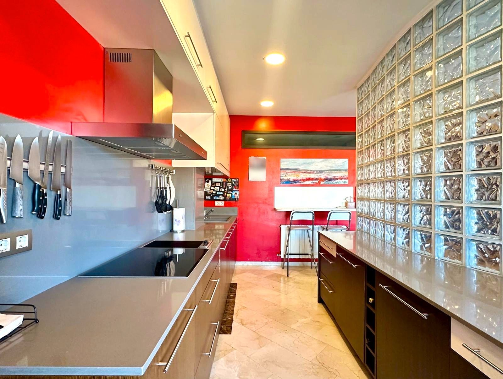 Kitchen of Flat for sale in Granollers  with Air Conditioner, Heating and Balcony