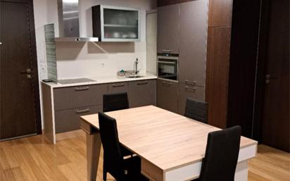 Küche von Wohnung miete in Barbadás mit Heizung, Möbliert und Ofen