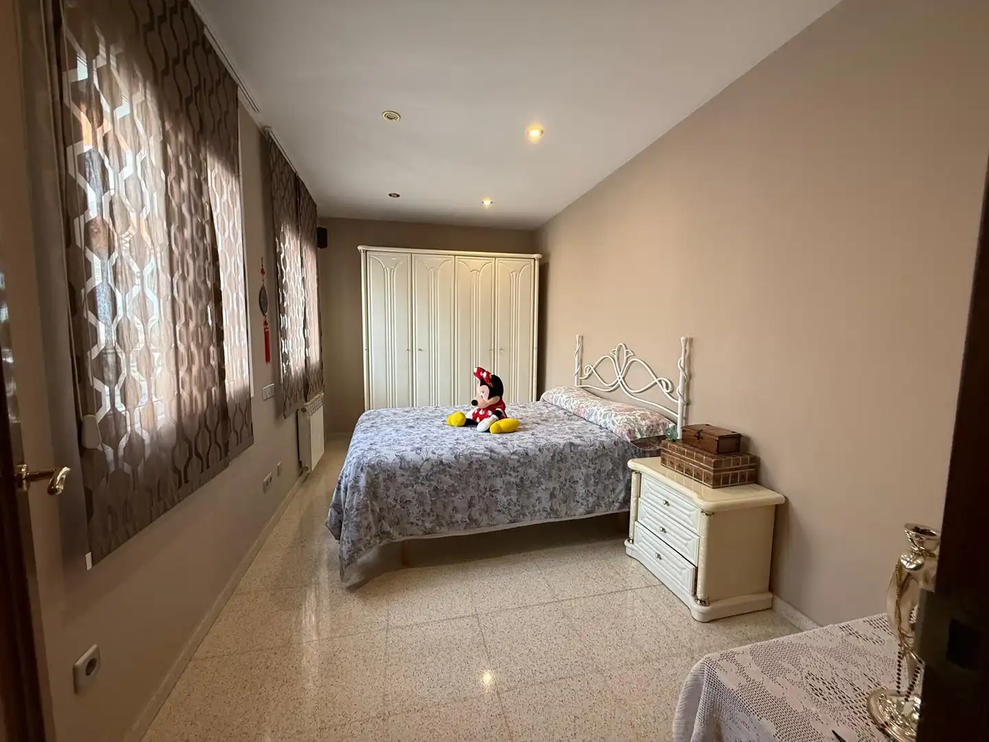 Schlafzimmer von Haus oder Chalet zum Verkauf in Santa Coloma de Gramenet mit Klimaanlage, Heizung und Terrasse