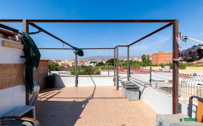 Terrace of Single-family semi-detached for sale in  Almería Capital  with Air Conditioner and Terrace