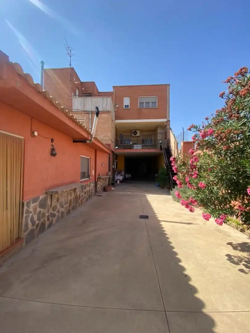 Vista exterior de Casa o xalet en venda en Daimiel amb Aire condicionat, Calefacció i Jardí privat