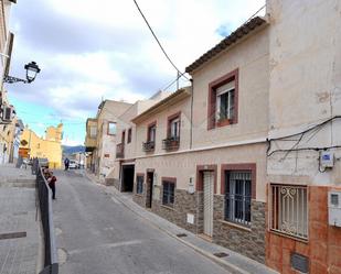 Vista exterior de Casa adosada en venda en Sax amb Calefacció, Terrassa i Piscina