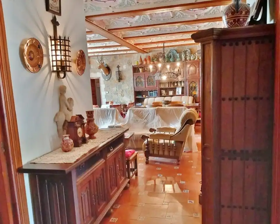 Sala de estar de Casa o chalet en venta en Alpuente con Calefacción, Terraza y Horno