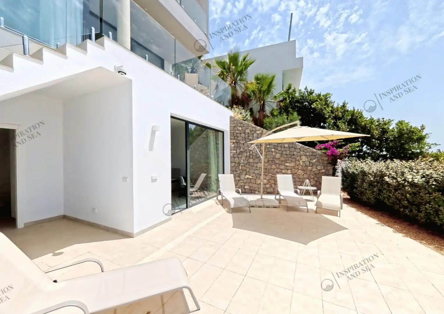 Terrassa de Casa o xalet de lloguer en Eivissa amb Aire condicionat, Calefacció i Jardí privat
