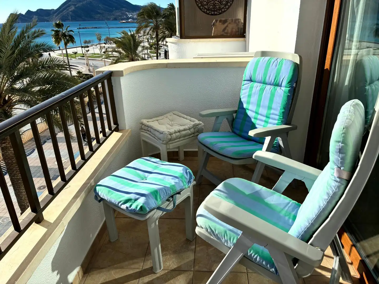 Balcony of Apartments for rent in Altea  with Air Conditioner, Heating and Furnished