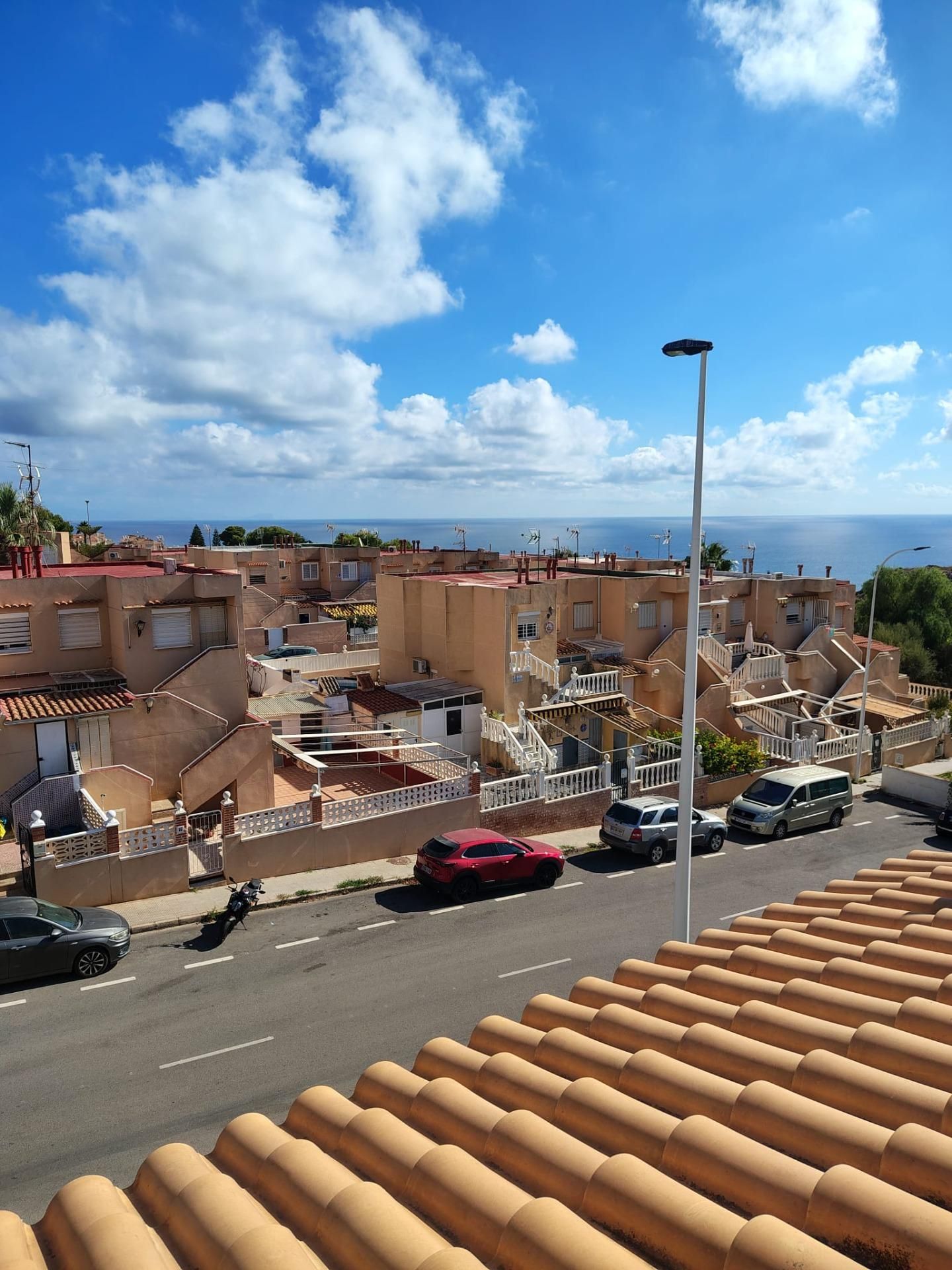 Exterior view of Single-family semi-detached to rent in Santa Pola  with Air Conditioner, Terrace and Community pool