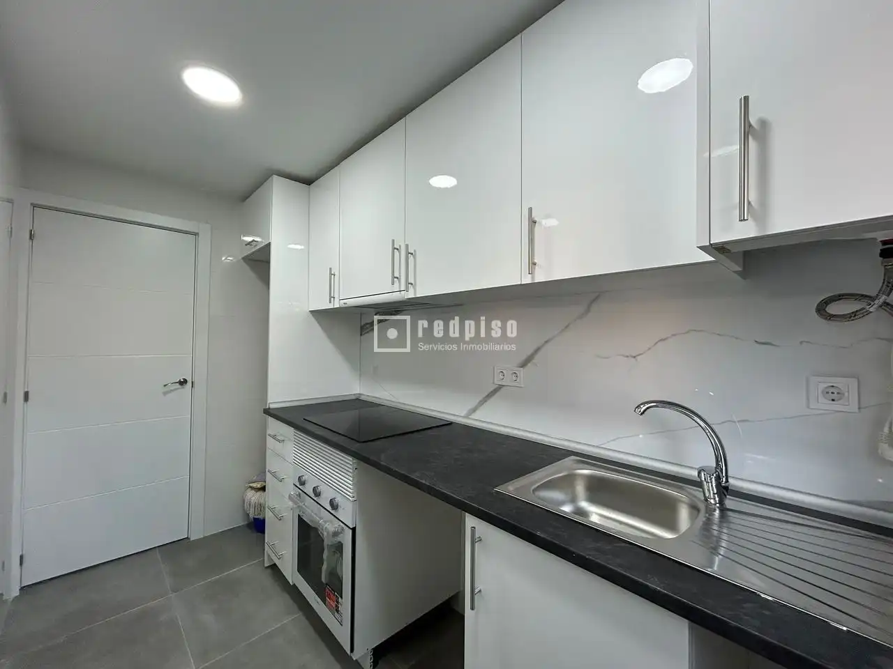Kitchen of Flat for sale in Madrid  with Air Conditioner, Heating and Terrace