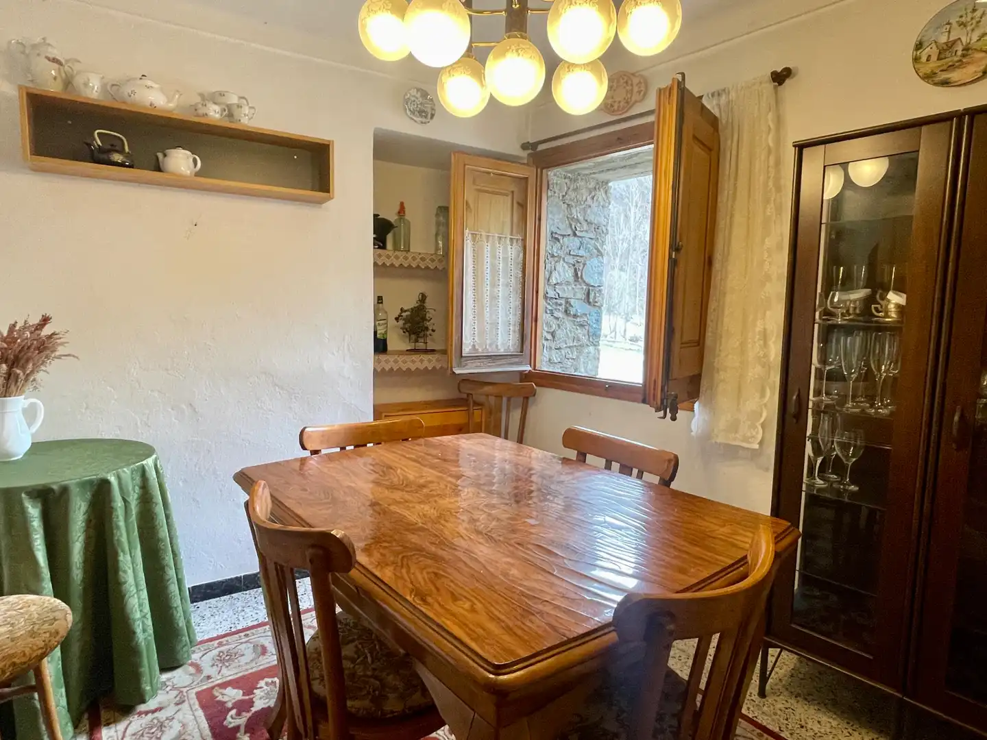 Comedor de Finca rústica en venta en Setcases con Calefacción, Amueblado y Horno