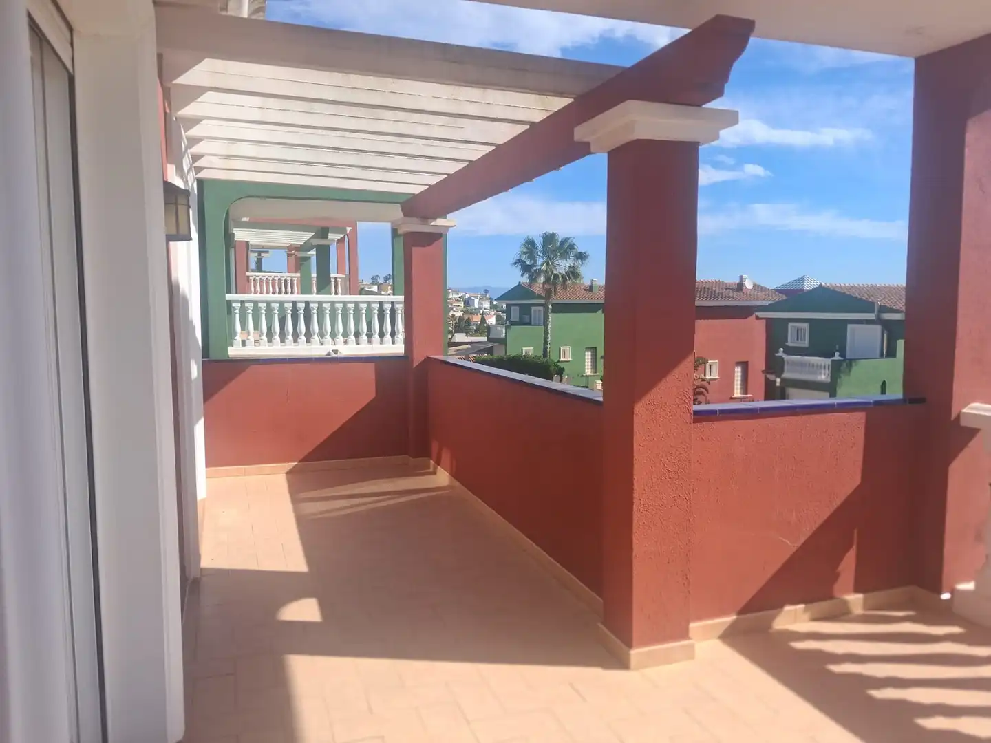 Terraza de Casa o chalet de alquiler en Peñíscola / Peníscola con Jardín privado, Terraza y Piscina