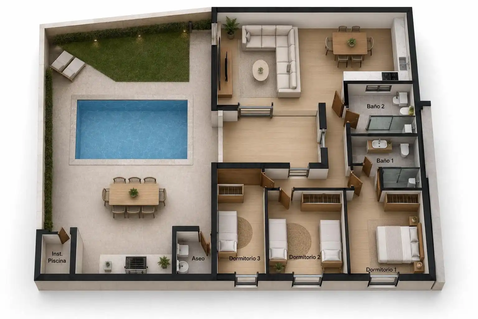 House with pool for sale in Archidona