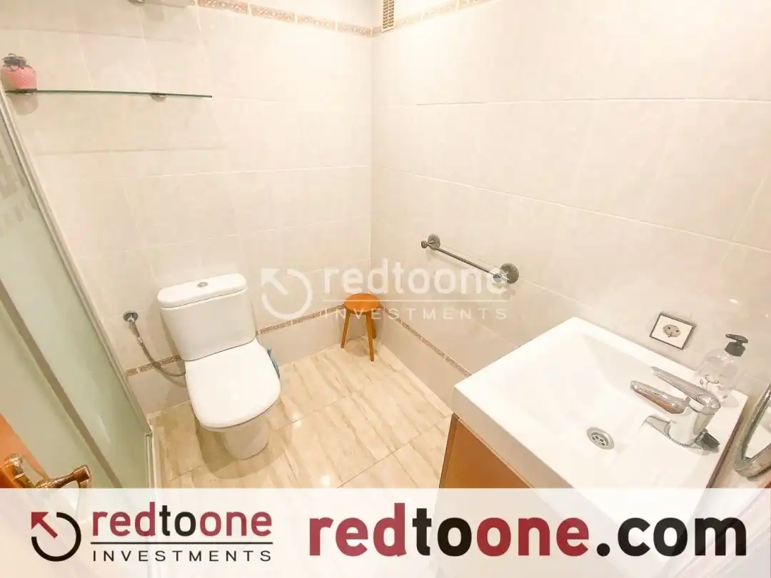 Baño de Piso de alquiler en Alicante / Alacant con Aire acondicionado, Terraza y Horno