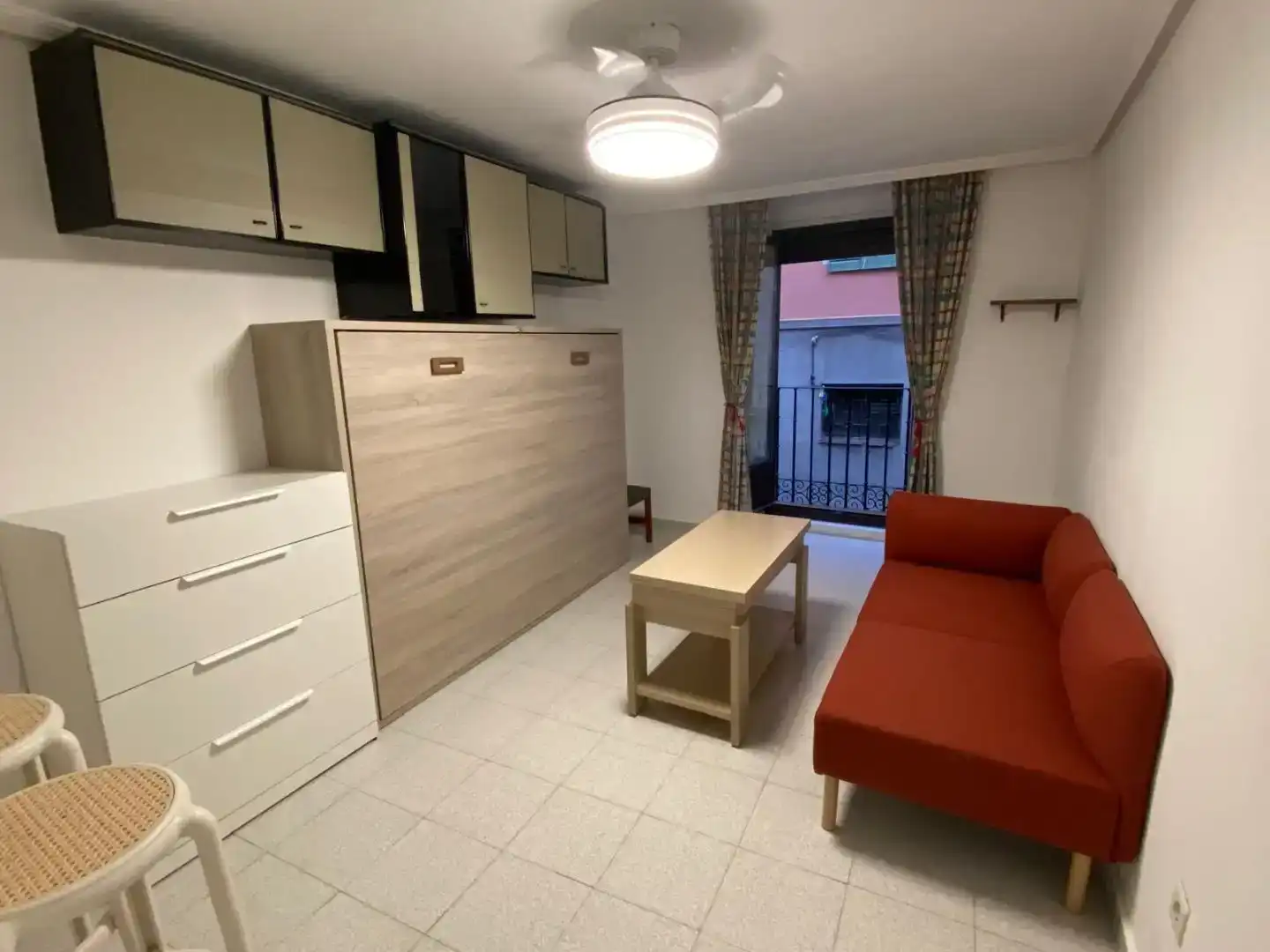 Bedroom of Study for rent in Madrid  with Furnished and Balcony