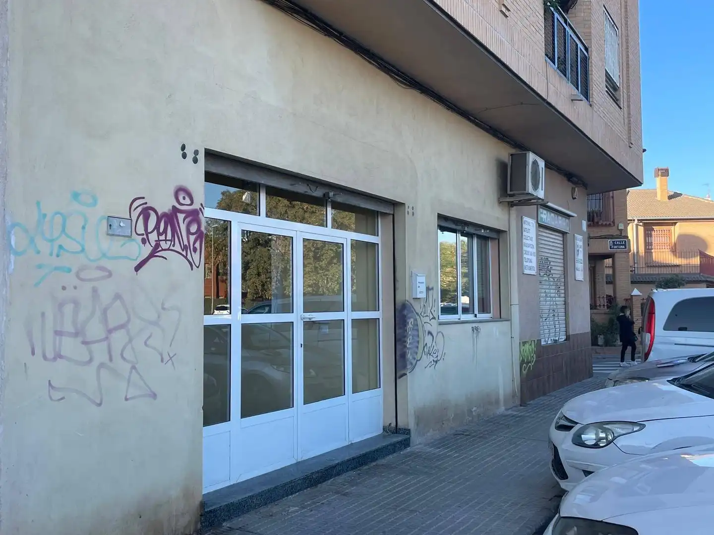 Vista exterior de Local en venta en Murcia con Aire acondicionado