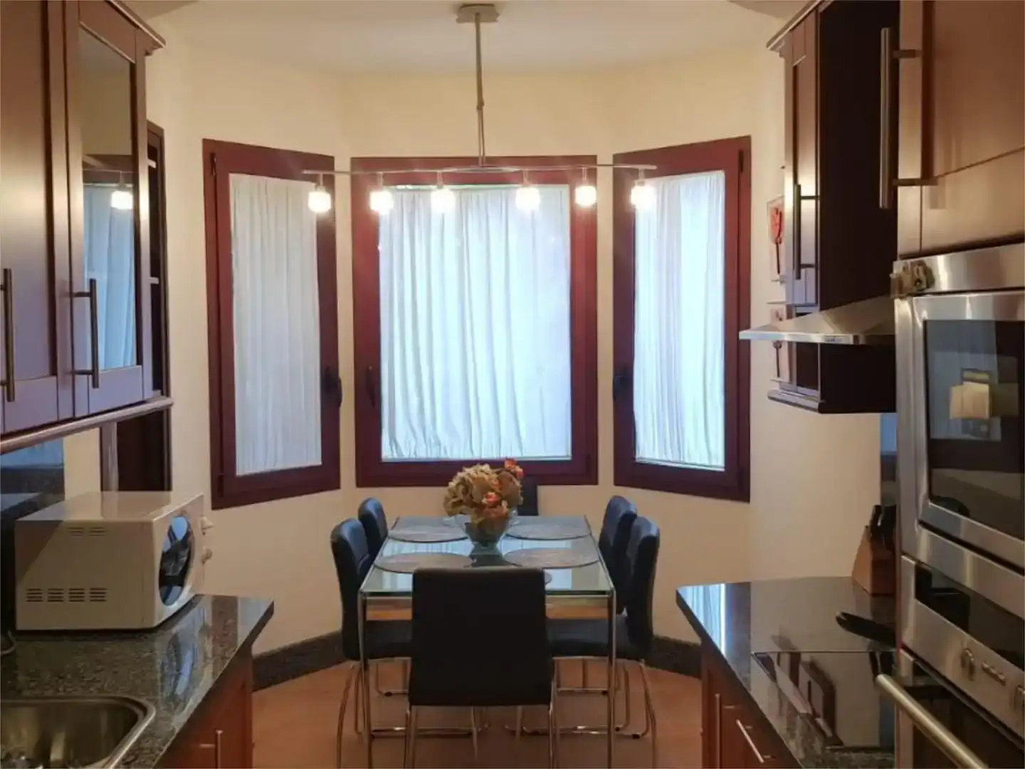 Dining room of Flat for rent in Marbella  with Air Conditioner, Swimming Pool and Balcony