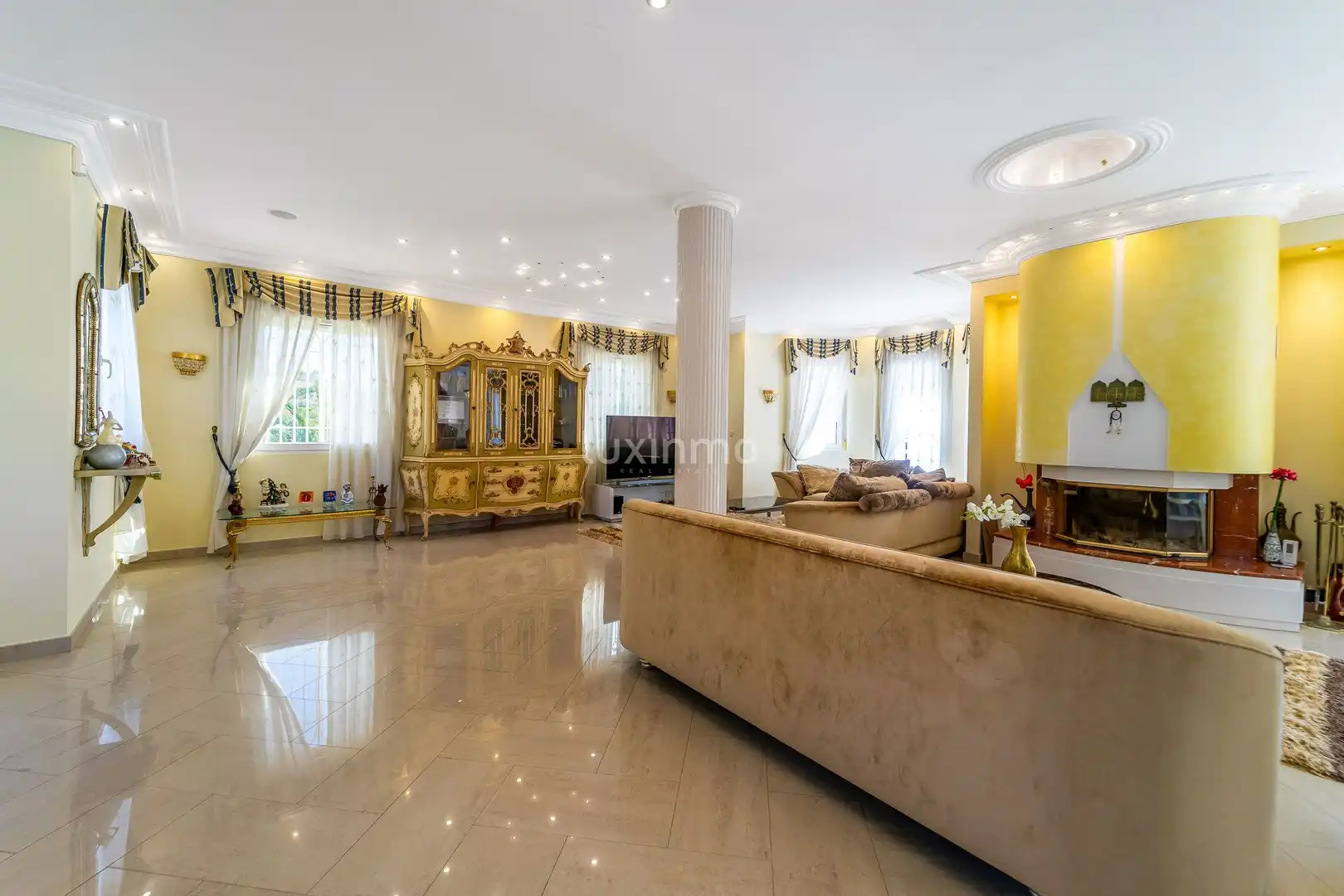 Living room of Houses for sale in El Campello  with Air Conditioner, Heating and Terrace