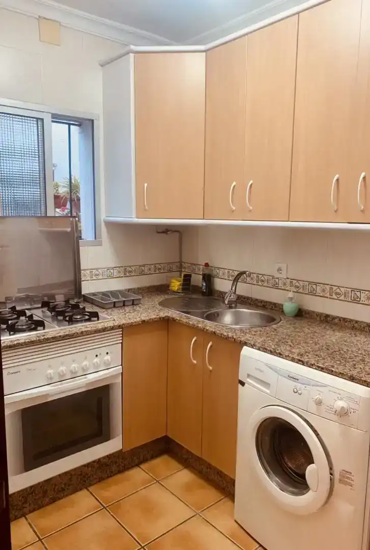 Cuina de Apartament en venda en Alcalá de los Gazules amb Terrassa, Moblat i Rentadora
