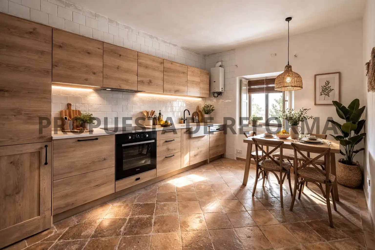 Cocina de Finca rústica en venta en Peral de Arlanza con Trastero y Horno