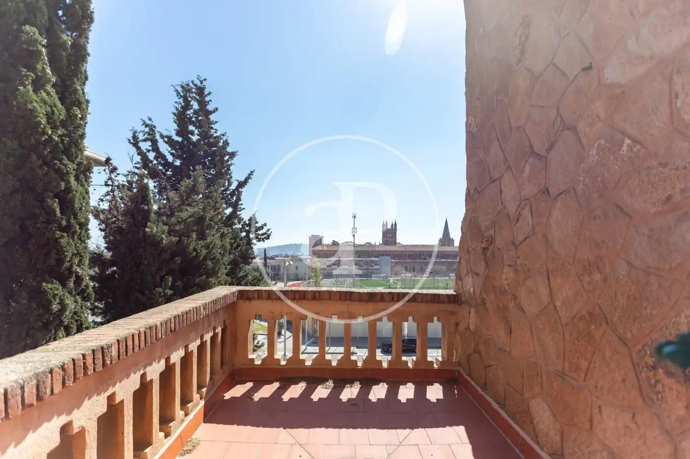 Terrace of Houses for rent in Barcelona  with Air Conditioner, Heating and Private garden