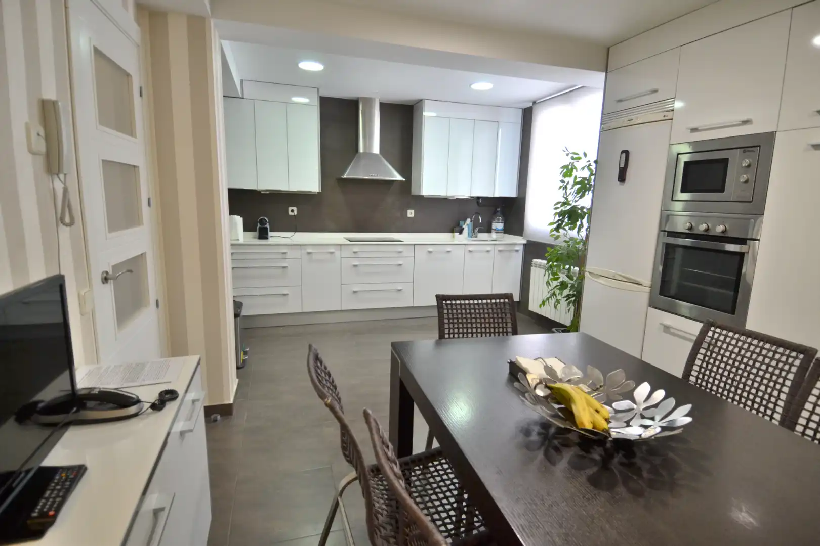 Cocina de Piso de alquiler en Madrid con Calefacción y Amueblado