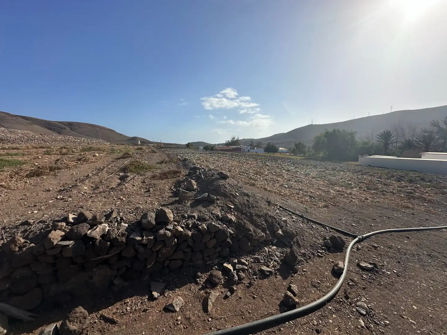 Vista exterior de Finca rústica en venda en Pájara amb Jardí privat, Moblat i Forn