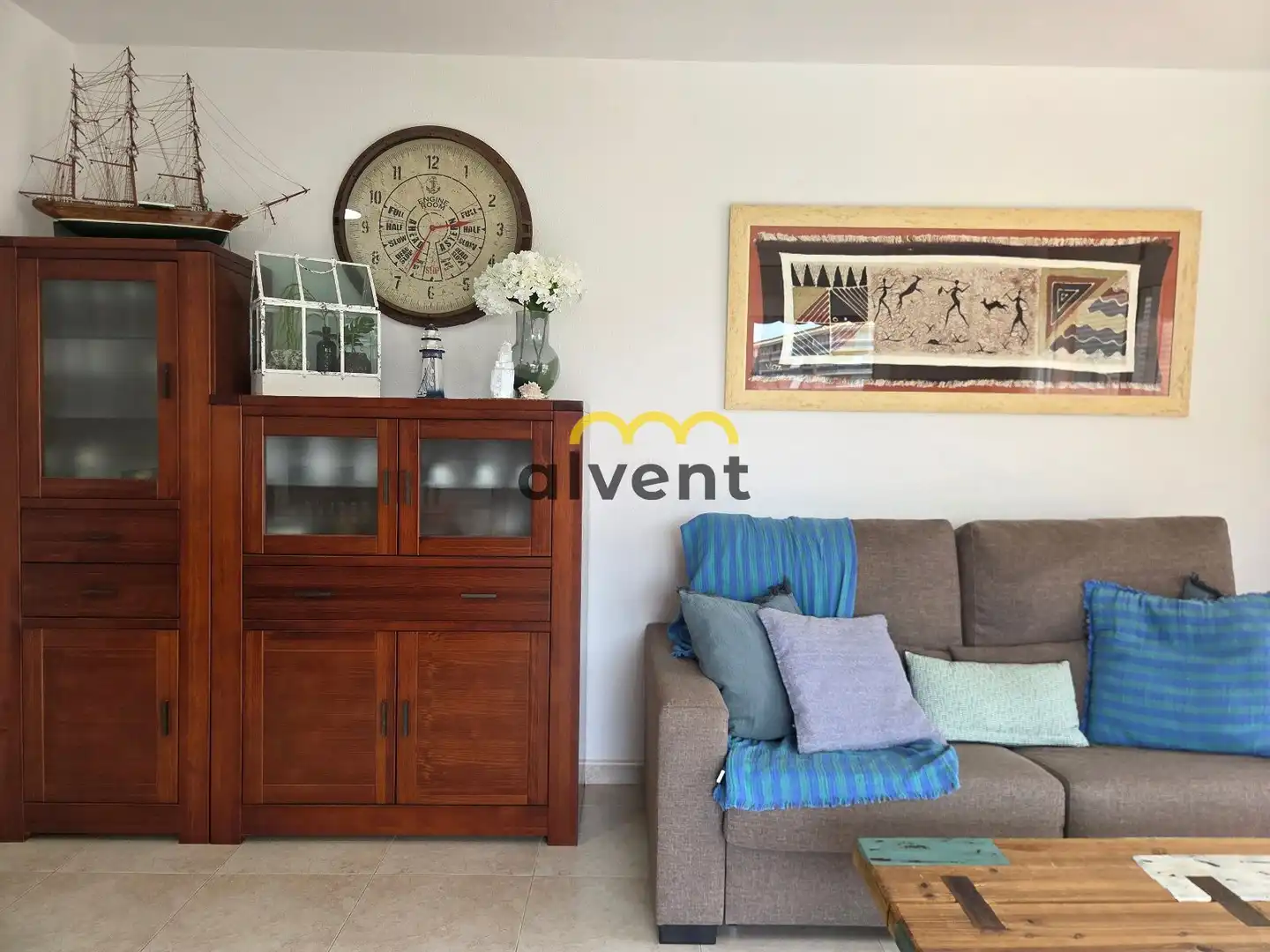 Sala de estar de Piso en venta en Calonge i Sant Antoni con Aire acondicionado, Terraza y Piscina