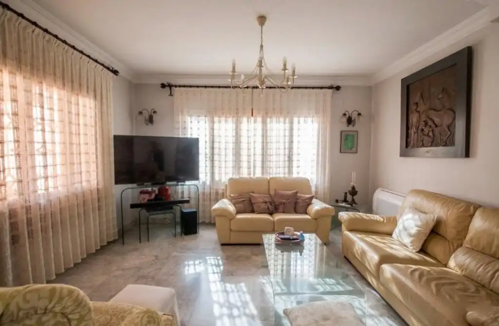 Sala de estar de Casa o chalet en venta en Jerez de la Frontera con Aire acondicionado, Jardín privado y Terraza