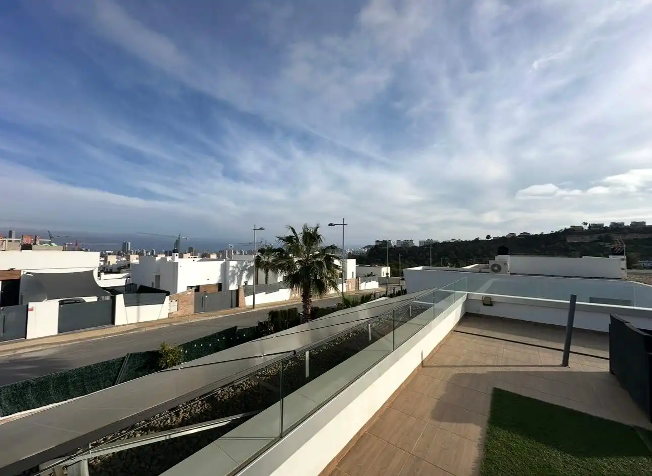 Terrassa de Casa o xalet de lloguer en Finestrat amb Aire condicionat, Calefacció i Jardí privat