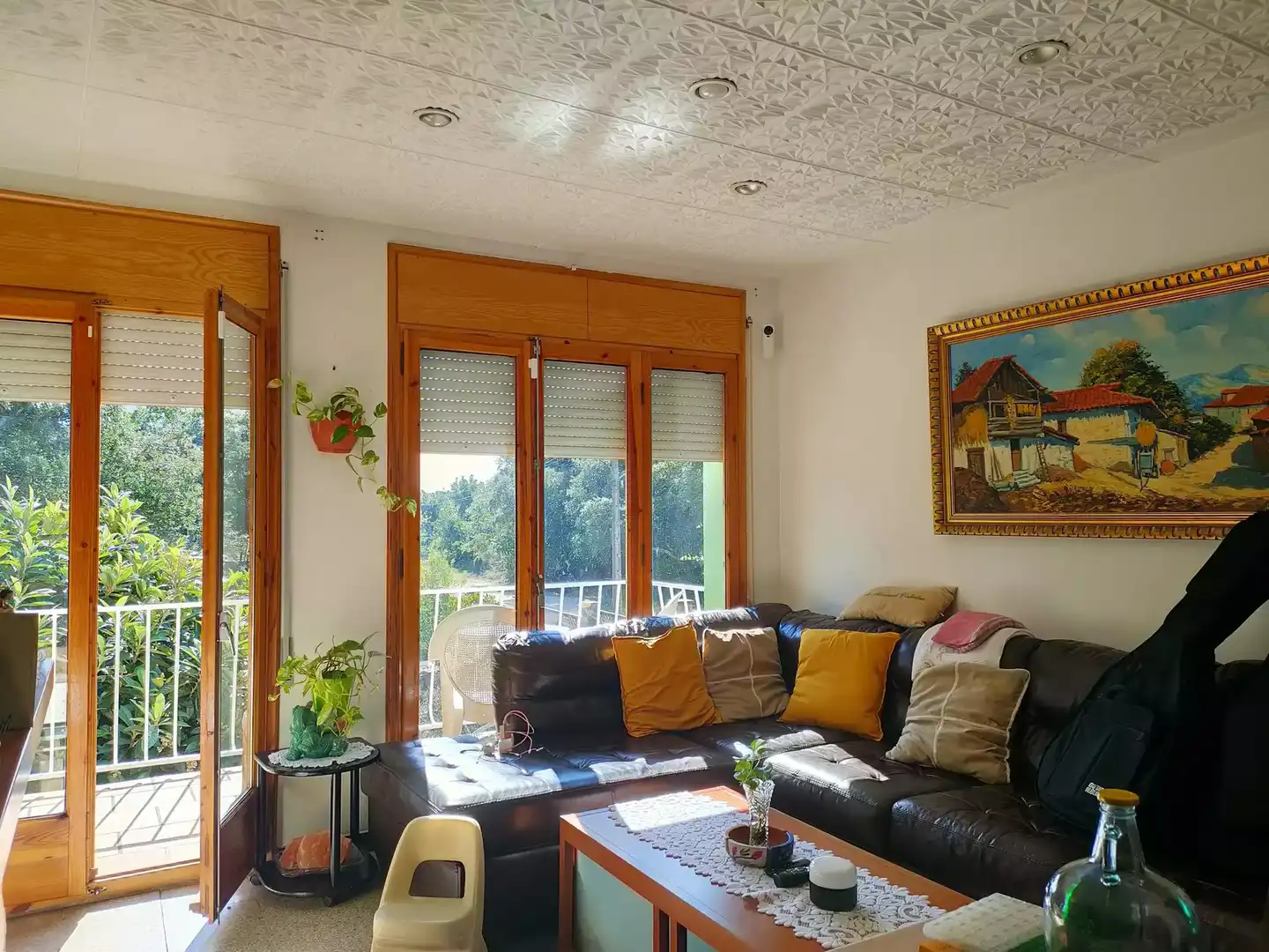 Sala d'estar de Casa o xalet en venda en Massanes amb Piscina