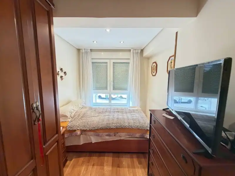 Bedroom of Flat for sale in Santander  with Heating, Private garden and Parquet flooring