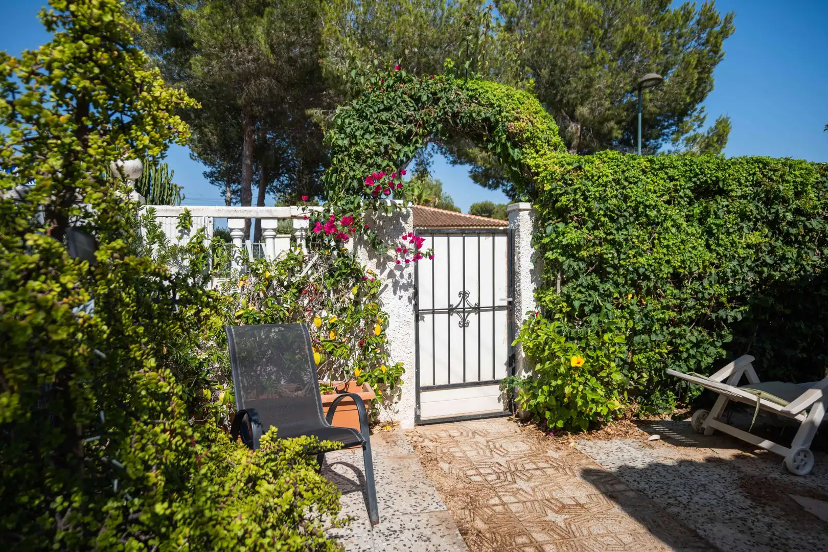 Jardín de Casa adosada en venta en Pilar de la Horadada con Aire acondicionado, Jardín privado y Terraza