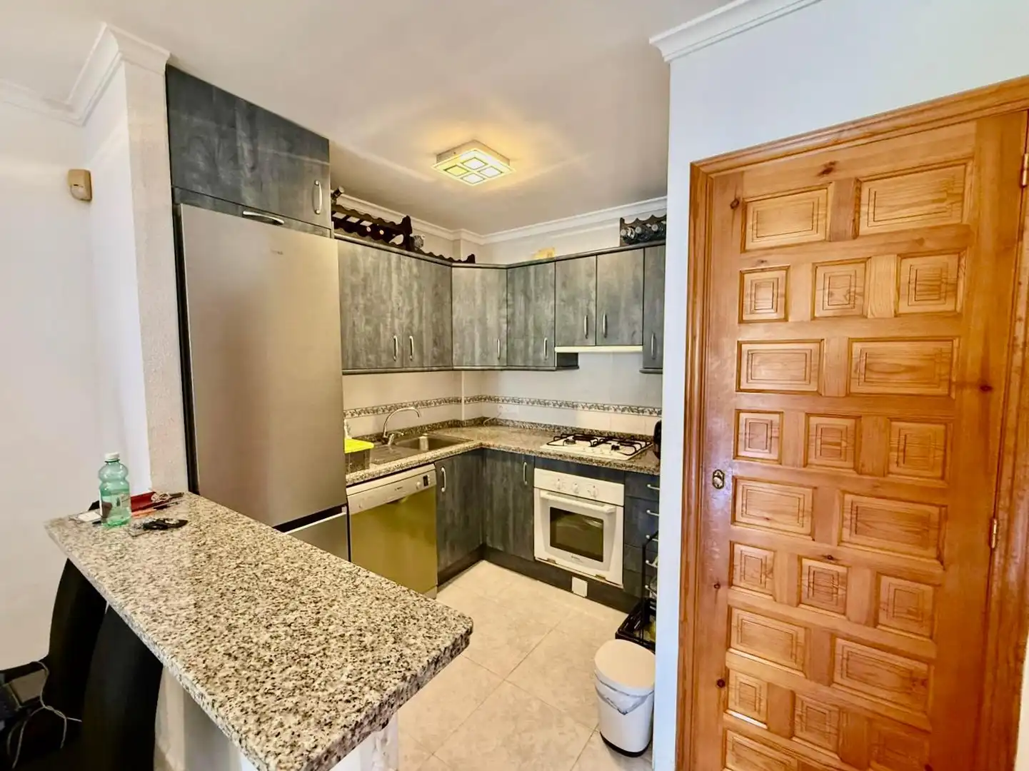 Cocina de Apartamento en venta en Benitachell / El Poble Nou de Benitatxell con Aire acondicionado, Terraza y Piscina comunitaria