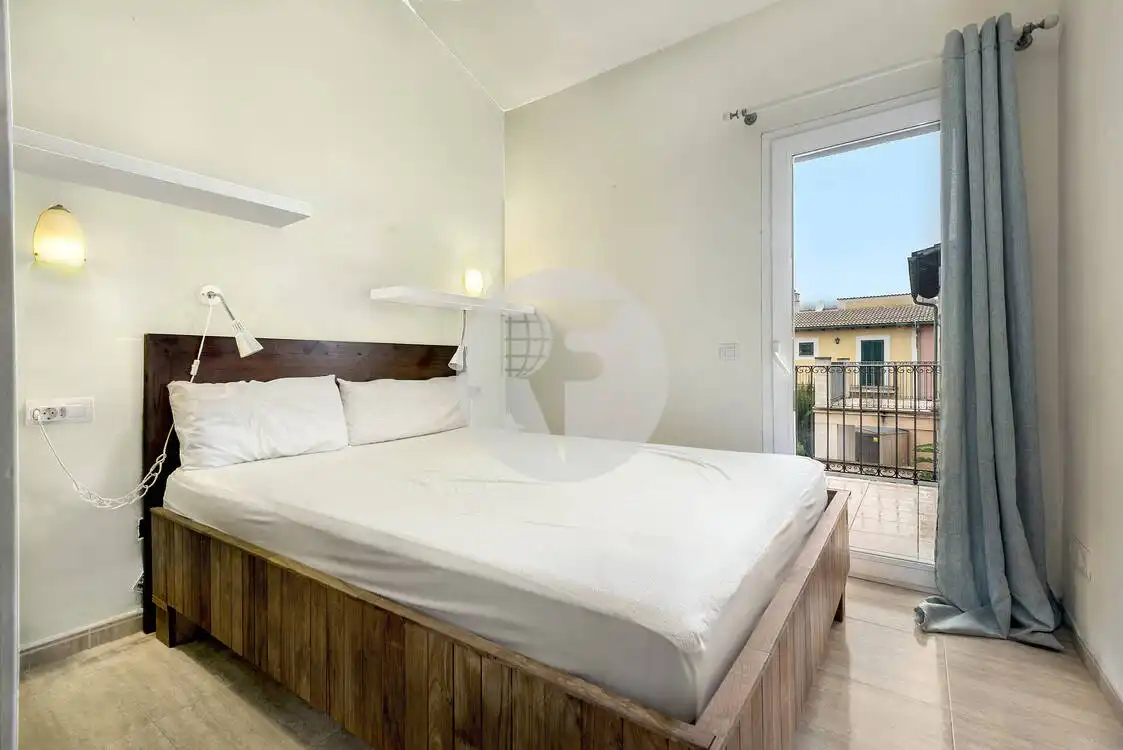 Schlafzimmer von Einfamilien-Reihenhaus zum Verkauf in Alcúdia mit Terrasse, Schwimmbad und Balkon