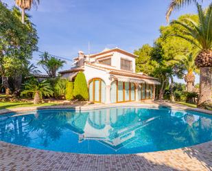 Swimming pool of Country house for sale in Jávea / Xàbia  with Air Conditioner, Heating and Private garden