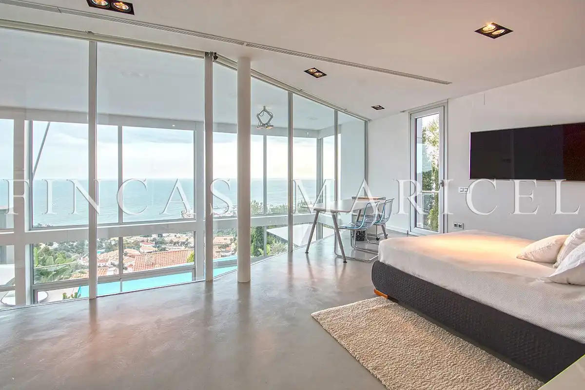 Habitación de Casa o chalet en venta en Sitges con Aire acondicionado, Calefacción y Jardín privado