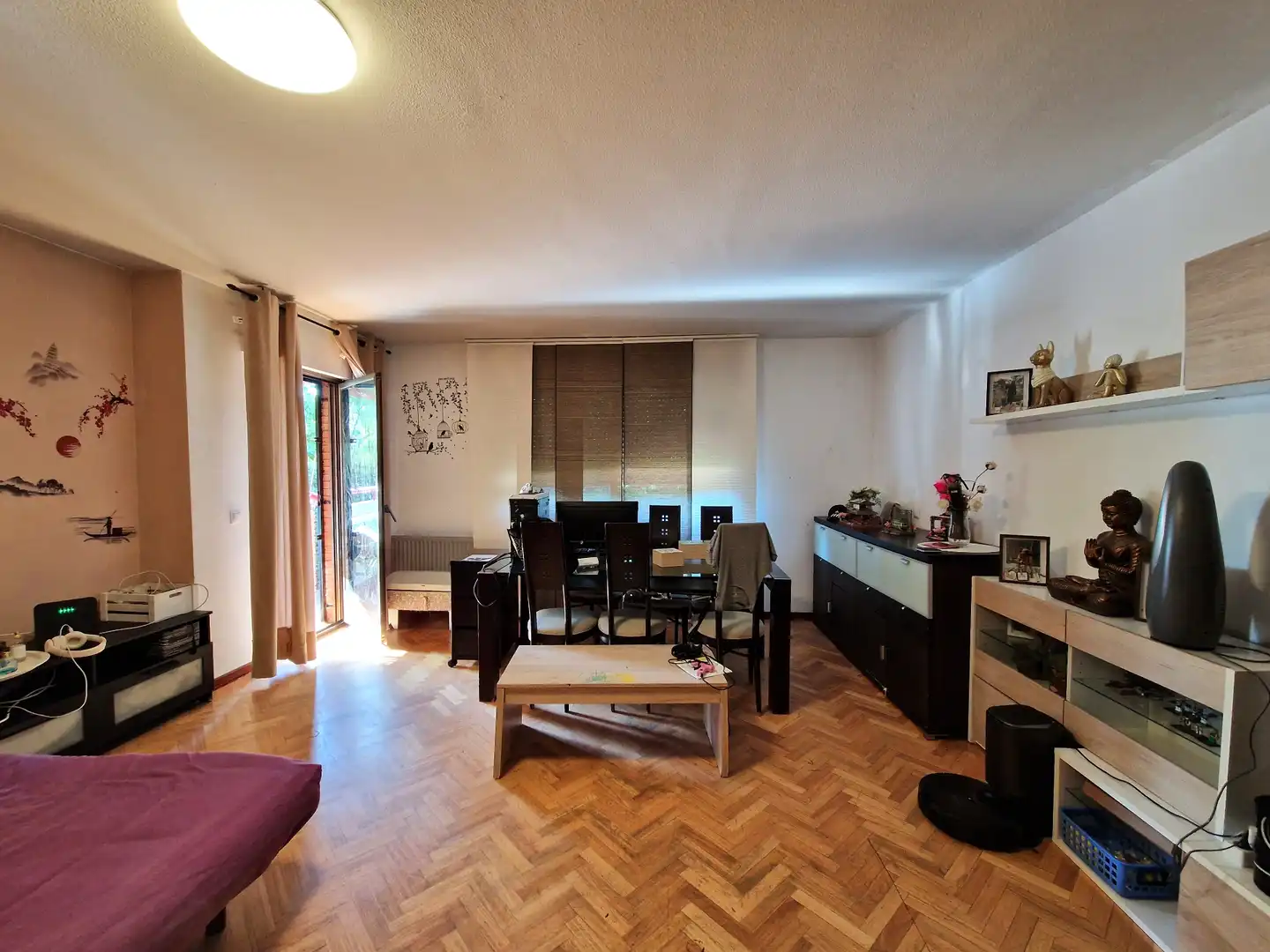 Sala de estar de Piso en venta en Leganés con Calefacción, Trastero y Amueblado