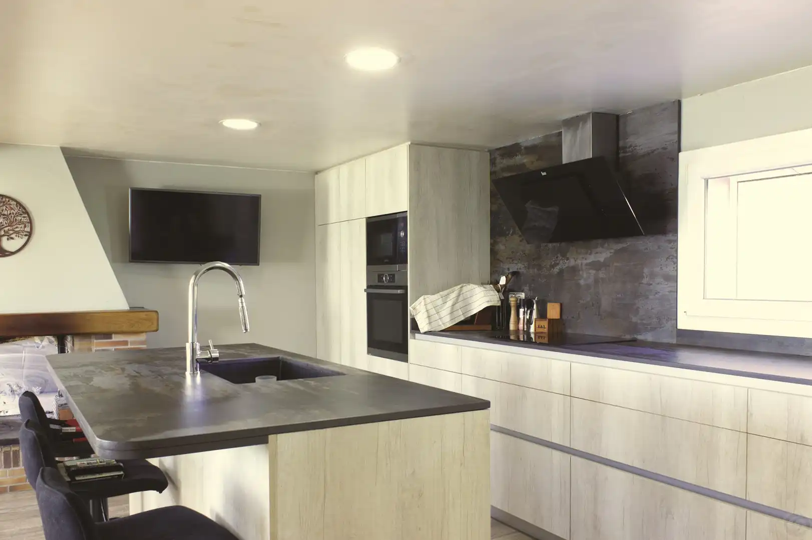 Cocina de Casa o chalet en venta en Vidreres con Calefacción y Piscina