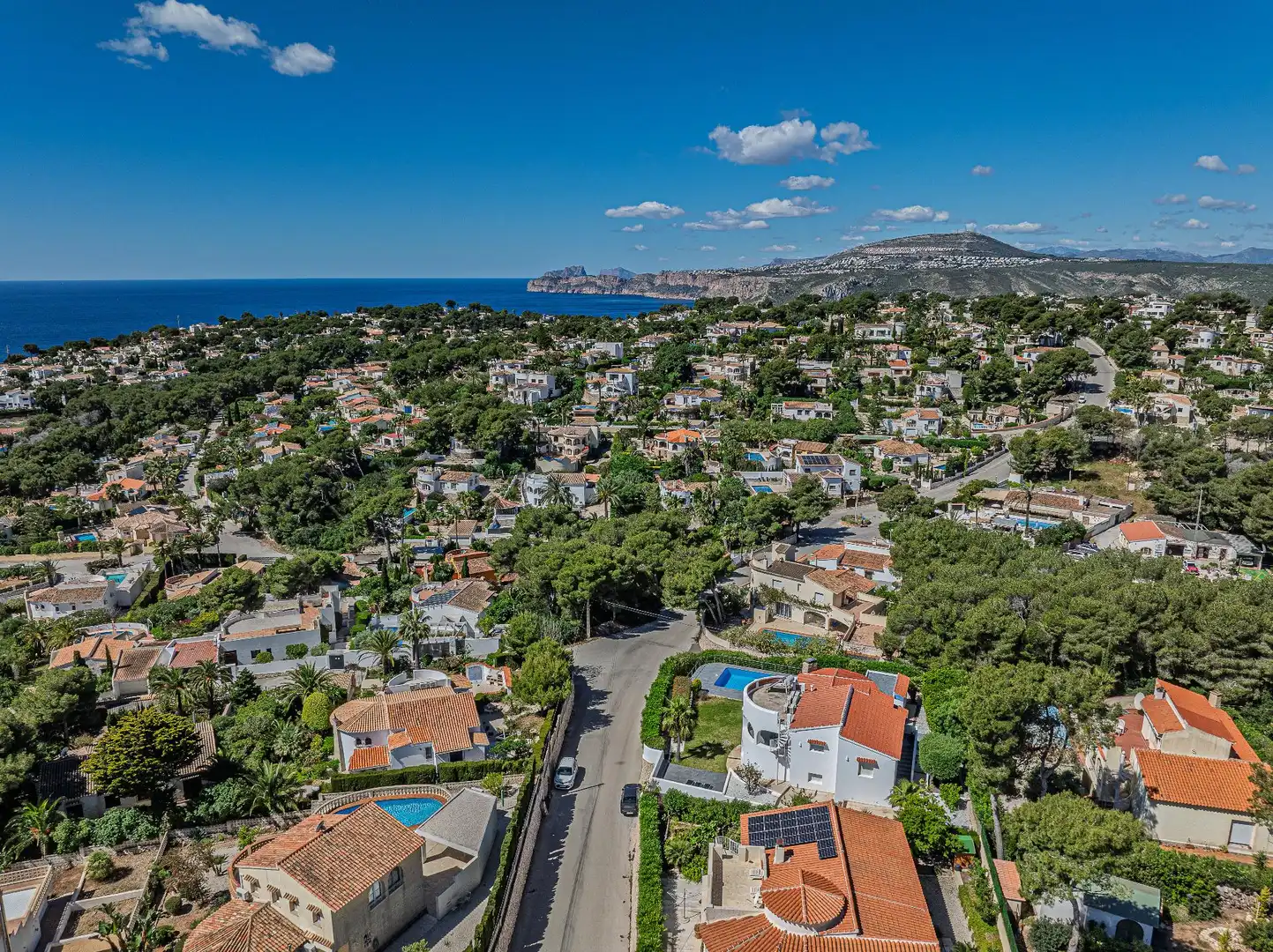 Exterior view of Houses for sale in Jávea / Xàbia  with Air Conditioner, Heating and Private garden