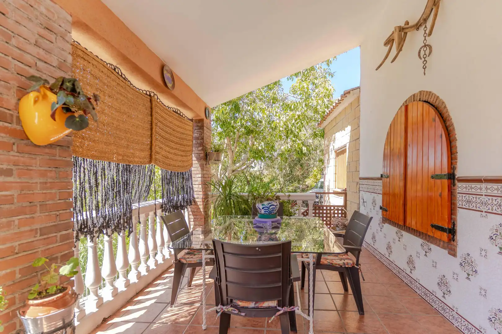 Terraza de Casa o chalet en venta en Güéjar Sierra con Jardín privado, Trastero y Piscina