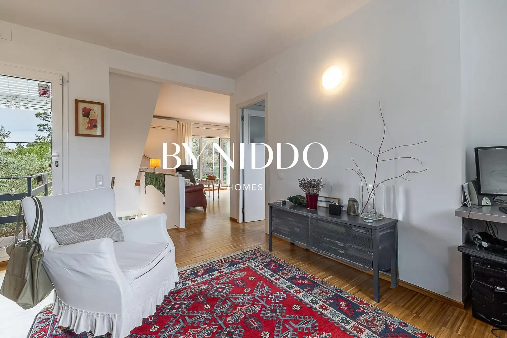 Dormitori de Casa o xalet en venda en Sant Cugat del Vallès amb Aire condicionat, Calefacció i Jardí privat