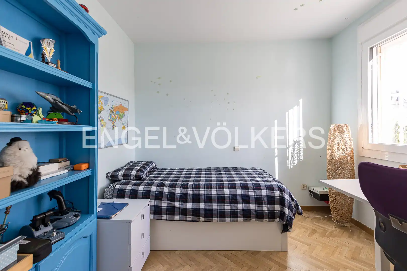 Schlafzimmer von Haus oder Chalet zum Verkauf in Madrid mit Klimaanlage, Heizung und Privatgarten