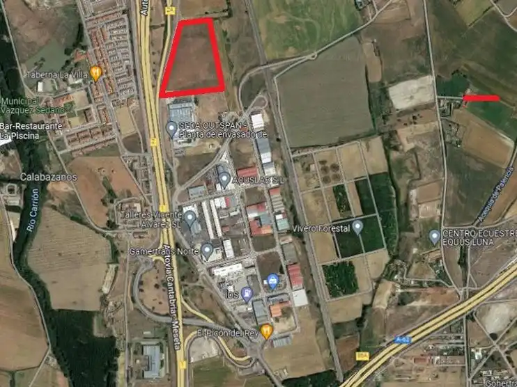 Terreny industrial en venda en Villamuriel de Cerrato