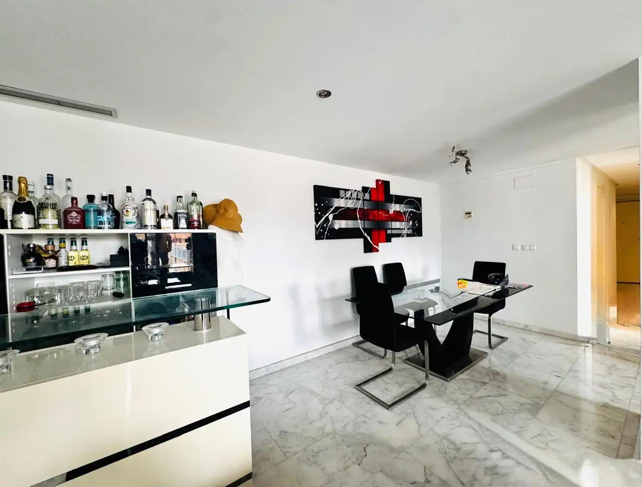 Comedor de Piso en venta en Villajoyosa / La Vila Joiosa con Aire acondicionado, Calefacción y Terraza