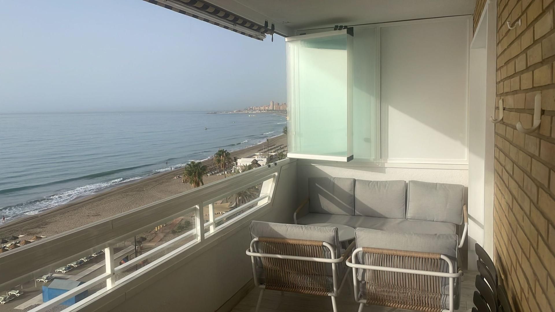 Balcony of Flat to rent in Fuengirola  with Air Conditioner, Heating and Parquet flooring