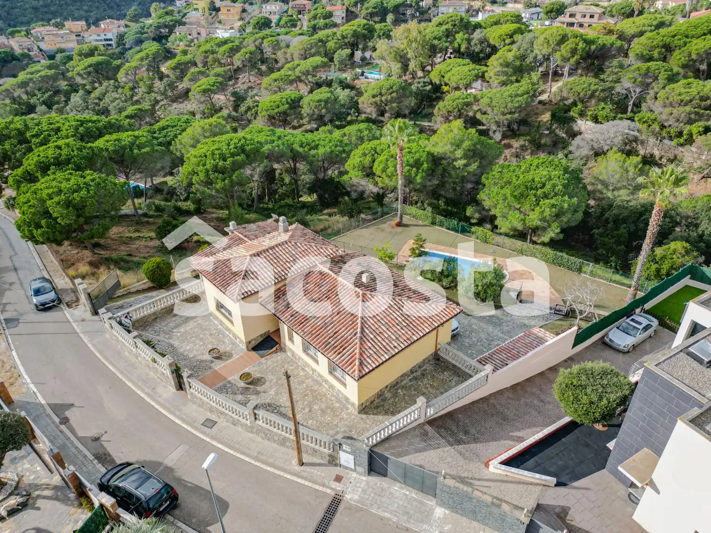 Vista exterior de Casa o chalet en venta en Lloret de Mar con Aire acondicionado, Calefacción y Jardín privado
