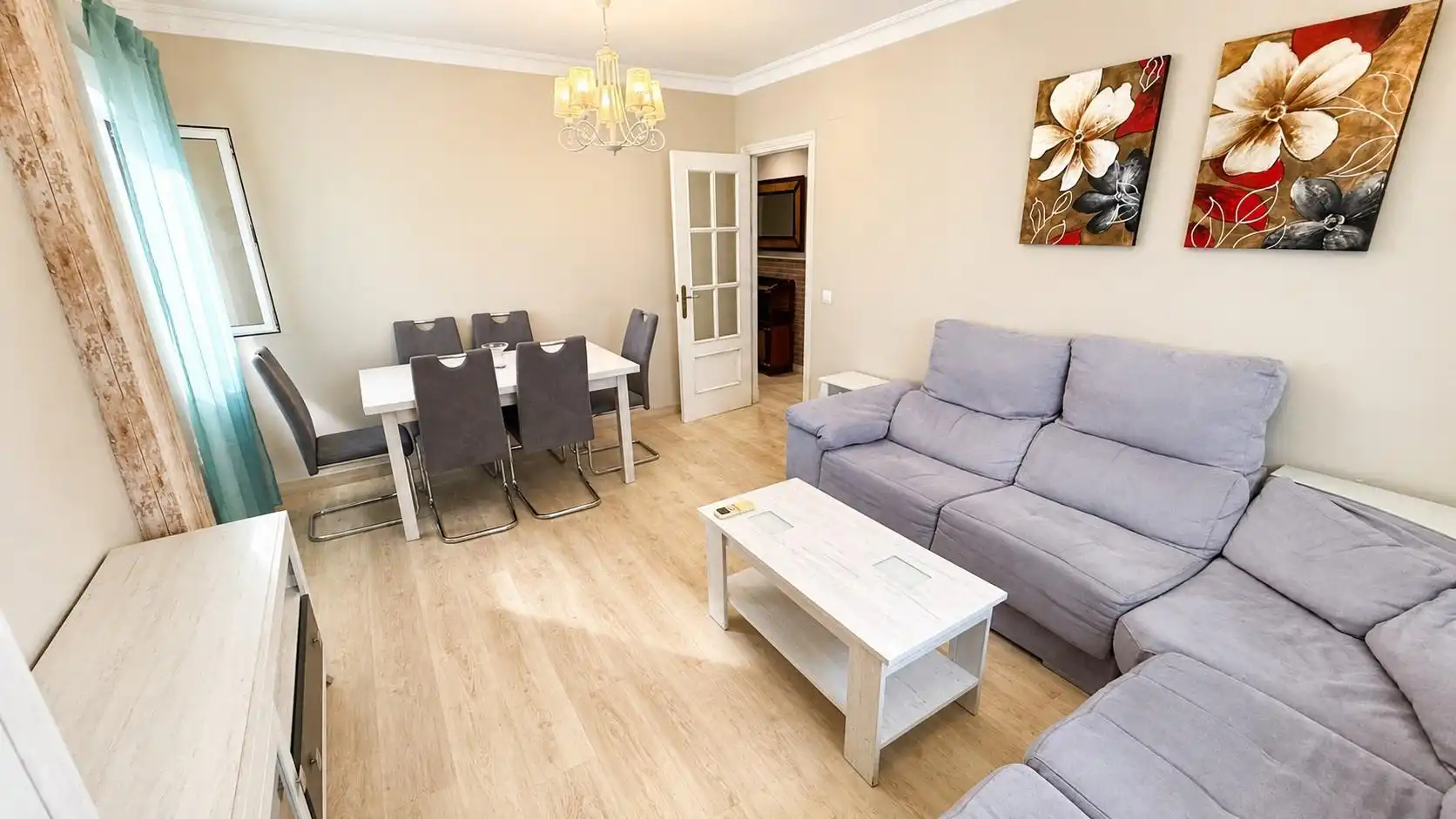 Sala de estar de Piso en venta en Chiclana de la Frontera