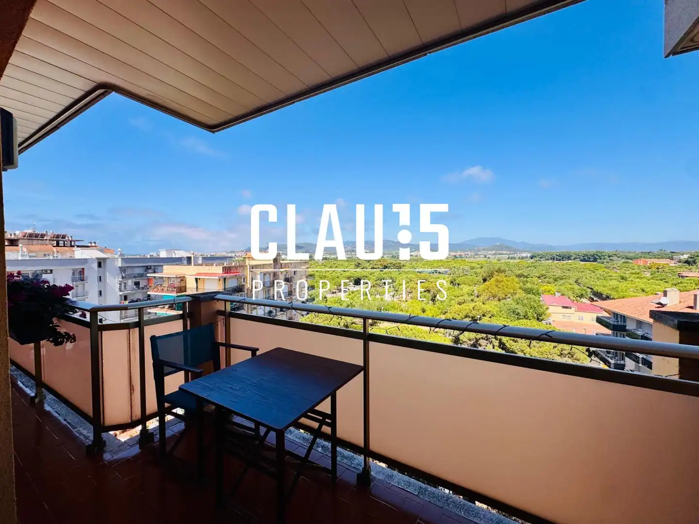 Terrace of Flat for sale in Blanes  with Heating, Parquet flooring and Balcony