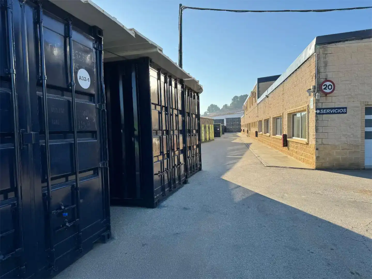 Exterior view of Storage room for rent in Pizarra