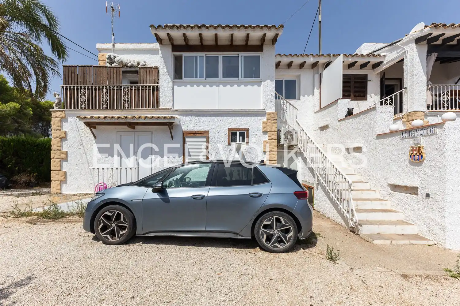 Vista exterior de Casa o xalet en venda en Jávea / Xàbia amb Aire condicionat, Calefacció i Jardí privat
